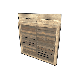 Legacy Wooden Double Door
