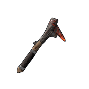 Volcanic Stone Pick Axe