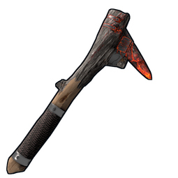 Volcanic Stone Pick Axe