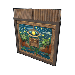 Oasis Sheet Metal Double Door