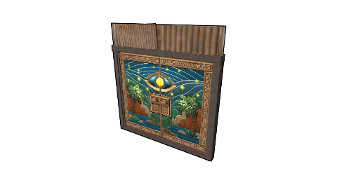 Oasis Sheet Metal Double Door