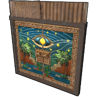 Oasis Sheet Metal Double Door