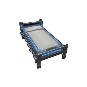 Neon Bed - Blue