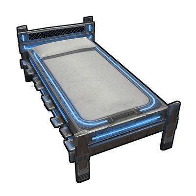 Neon Bed - Blue