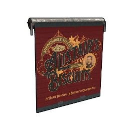 Alistair's Biscuits Garage Door