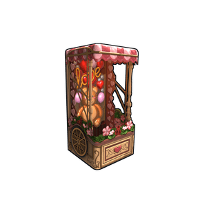 Lovely Balloon Cart
