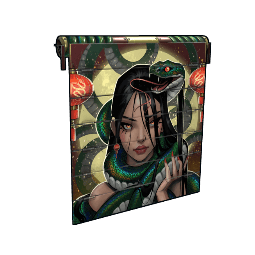 Snake Lord Garage Door