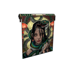 Snake Lord Garage Door