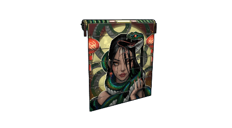 Snake Lord Garage Door