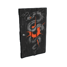 Serpent Lightkeeper Wooden Door