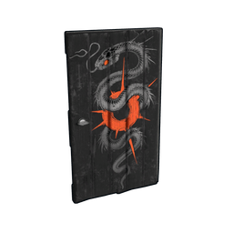 Serpent Lightkeeper Wooden Door