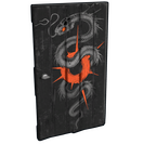 Serpent Lightkeeper Wooden Door