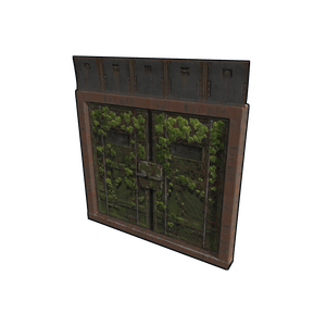 Cobalt Jungle Container Doors