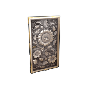 Whittled Bloom Door