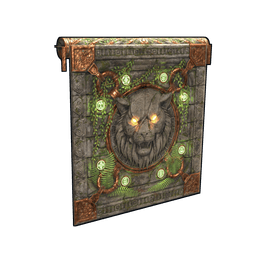 Jungle King Garage Door