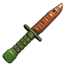 Carrot Combat Knife