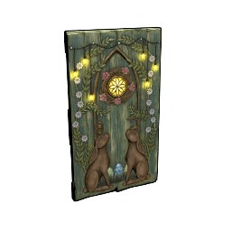 Wooden Rabbit Door