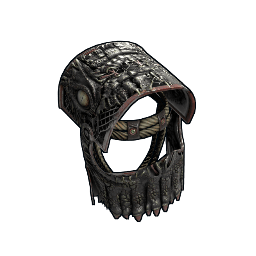 Black Alligator Helmet