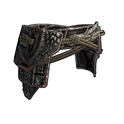 Black Alligator Kilt