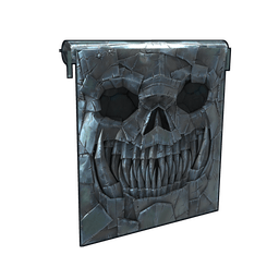 Twisted Metal Garage Door
