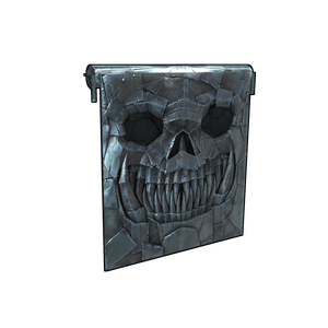Twisted Metal Garage Door