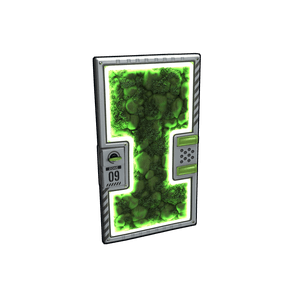 Greening Area Door