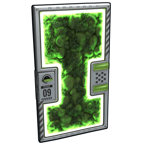 Greening Area Door