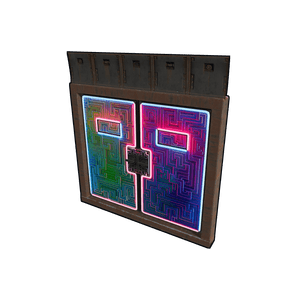 Neon Bismuth Armored Double Door