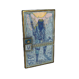 Porcelain Sheet Metal Door