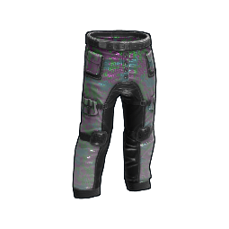 White Holographic Pants