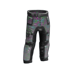 White Holographic Pants