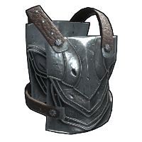 Heavy Knight Chest Plate in Rust