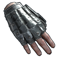 Heavy Knight Roadsign Gloves in Rust