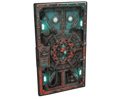 Mech Overlord Metal Door