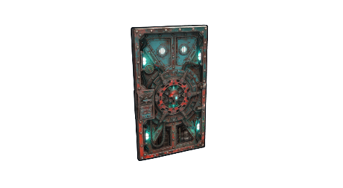 Mech Overlord Metal Door