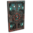 Mech Overlord Metal Door