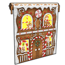 Gingerbread House Garage Door