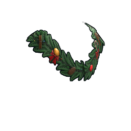 Christmas Wreath Poncho