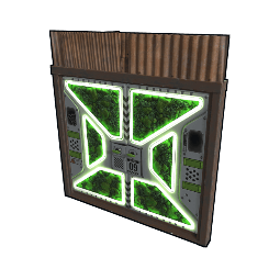 Greening Area Double Door