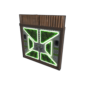 Greening Area Double Door