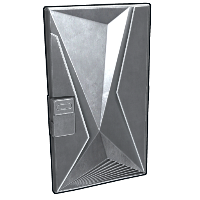 Titanium Door in Rust