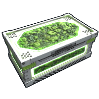 Greening Area Large Box in Rust