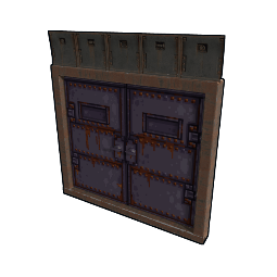 Pixel Armored Double Door