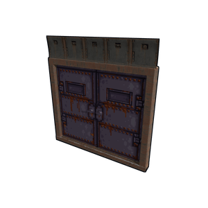 Pixel Armored Double Door