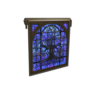 Mystic Tree Garage Door