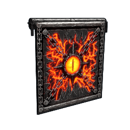 Watcher of Doom Garage Door