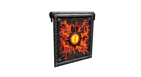 Watcher of Doom Garage Door