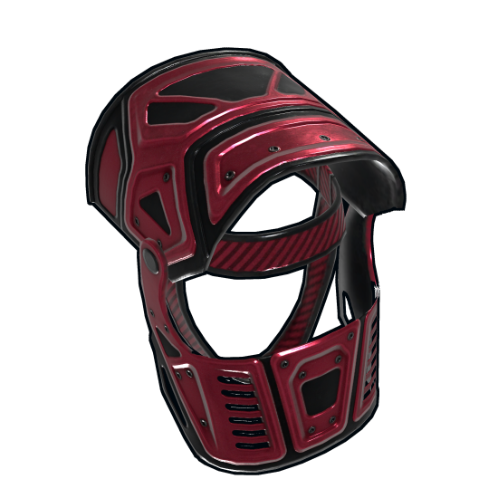 Redemption Helmet in Rust
