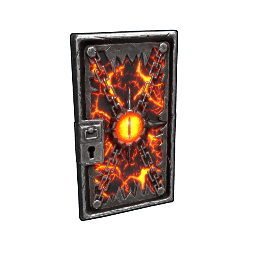 Watcher of Doom Metal Door