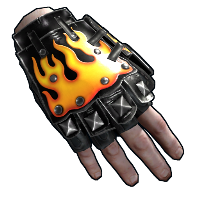 OVERHEAT Roadsign Gloves in Rust